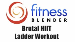 Brutal HIIT Ladder Workout by: FitnessBlender