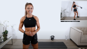 30 minute total body kettlebell workout by: Caroline Gervine