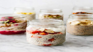330Easy Overnight Oats 6 Amazing Flavors by: Downshiftology