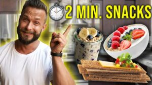 8 healthy snacks in under 2 minutes by: Magnus Method