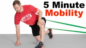 5 minute hip mobility by: Squat University