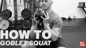 How to: Goblet Squat by: Men's Health