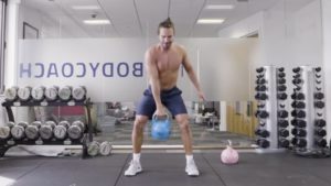 15 Minute Full Body Kettlebell Fat Burner by: The Body Coach TV