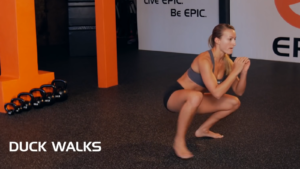 Duck Walk Exercise by: EPIC Interval Training