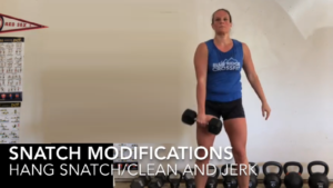 Dumbbell Snatch Modifications by: Heather Knapp