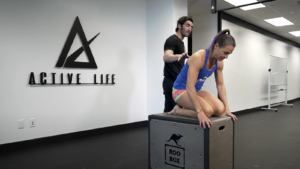 Handstand Walk Around Box by: The Active Life