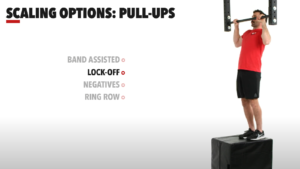 Scaling Pullups by: Crossfit