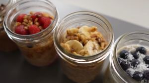 OVERNIGHT OATS » 6 Flavours for Easy & Healthy Breakfast Meal Prep by: Toasty Apron