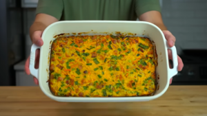 This Breakfast Meal Prep Will Save You Time in the Morning | Sweet Potato & Ham Egg Bake by: Josh Cortis
