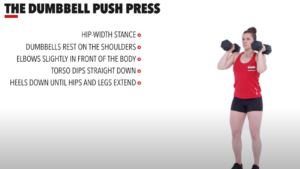 The Dumbbell Push Press by: Crossfit