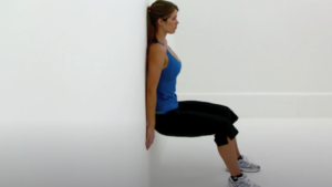 Wall Sit by: FitnessBlender