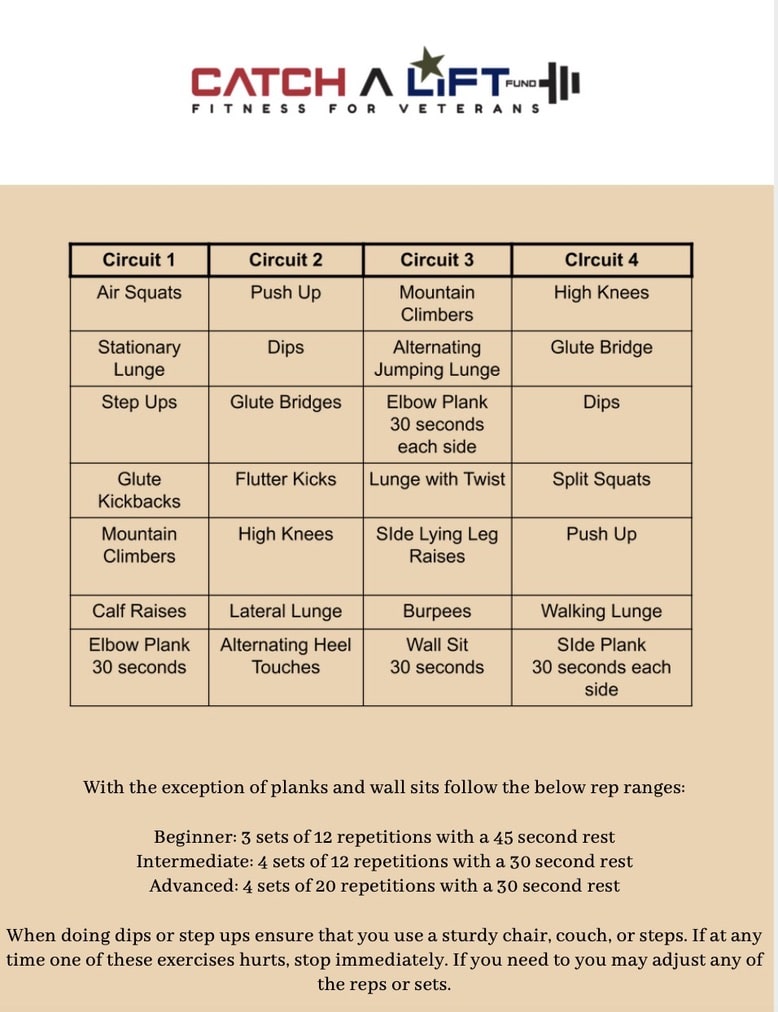 At Home Circuit Workout By Coach Will Irving