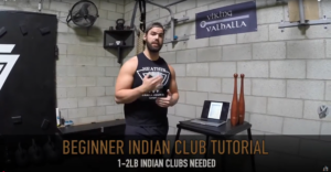 Beginner Indian Club Tutorial by: Coach Vaughn