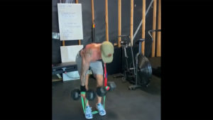Banded Dumbbell RDL- upper impairment by: WheelWOD