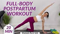 Postpartum at home workout by: Tone and Tighten 
